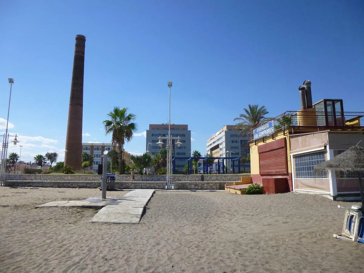 On The Beach! Frente Al Paseo Maritimo, Parking Y Piscina Malaga 0*,  Spain
